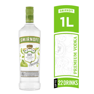 Smirnoff Green Apple Vodka 1Lt